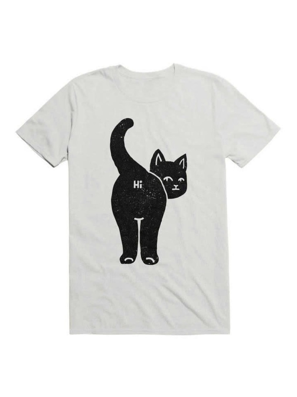 Black Cat 'Hi' Graphic